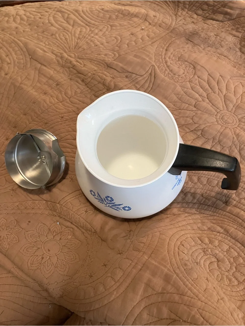 Vintage Backstamp Corning Ware Cornflower tea/coffee pot